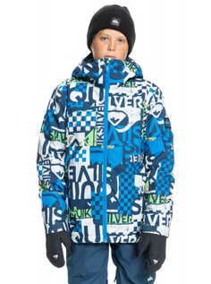 Детская Сноубордическая Куртка QUIKSILVER Mission Insignia Blue Brand