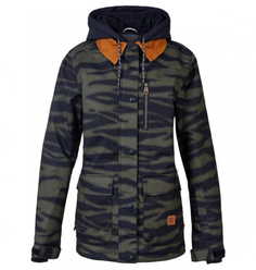 Сноубордическая Куртка DC SHOES Bandwidth Zebra Olive Night