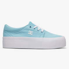 Детские Кеды кроссовки Dc Trase Platform Tx Light Blue