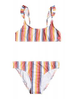 Детское Бикини Roxy Lovely Senorita 8-16 Bright White Confi S