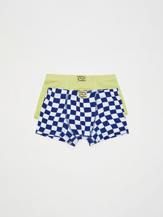 Набор из 2 трусов-боксеров для мальчиков (принт, 92-98) Sela