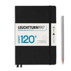 Блокнот Leuchtturm Edition А5, в точку, черный, 203 страниц, твердая обложка