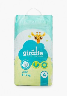 Подгузники Lovular GIRAFFE, L, 8-15 кг, 52 шт.
