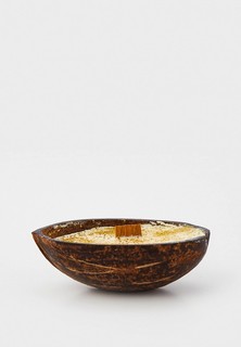 Свеча ароматическая Diego Ferru «Шоколад с орехом и корицей» в кокосе, 150 мл