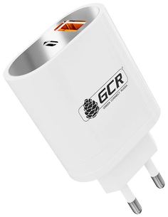 Сетевое зарядное устройство GCR 36W USB TypeA + TypeC, PD18W + Quick Charge 3.0, GCR-52579 Green Connect