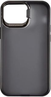 Чехол накладка с подставкой Usams US-BH780 для iPhone 13 mini, с силиконовым краем, черный (IP13MNYY01)