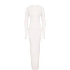 Полупрозрачное платье-футляр с длинным рукавом Isabel Benenato