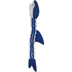 Игрушка для собак CHOMPER Long Акула с пищалкой 50 см