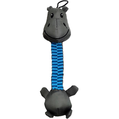 Игрушка для собак CHOMPER Long Бегемот с длинной шеей и пищалками 30 см