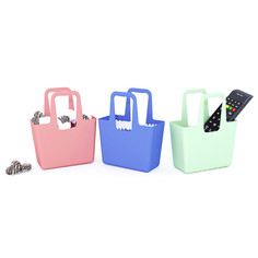 Корзины для покупок, сумки пластиковые сумка для мелочей БЕРОССИ Daikiri 12,4х6,6х15,3см пластик Berossi