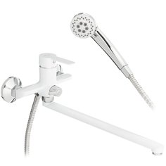 Смеситель для ванны, Frap, с картриджем, белый, F2241