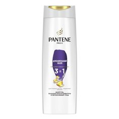 Шампунь, бальзам-ополаскиватель для тонких волос, Pantene Pro-V, 3в1 Дополнительный объем, 360 мл