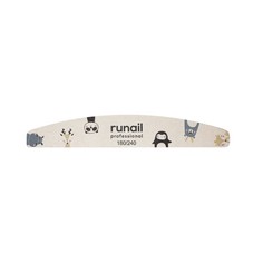 Профессиональная пилка для ногтей "Лесные звери" Runail Professional