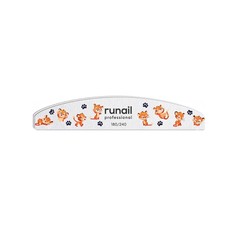 Профессиональная пилка для ногтей "Тигры" Runail Professional