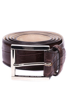 Ремень из кожи крокодила Franco Parmeggiani