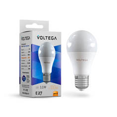 Лампочка Лампа светодиодная Voltega E27 10.5W 2800К матовая VG2-A2E27warm11W 5737