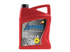 Масло Масло моторное синтетическое Alpine RSL 5W-30LA 4L 0100309