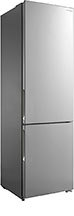 Двухкамерный холодильник Hyundai CC3593FIX нержавеющая сталь