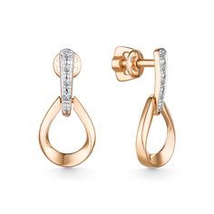 Золотые серьги Алькор