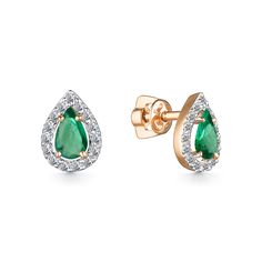 Золотые серьги Алькор