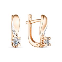 Золотые серьги Алькор