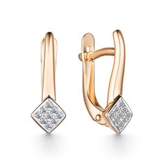 Золотые серьги Алькор