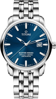 Швейцарские мужские часы в коллекции Master Series Titoni