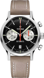 Швейцарские мужские часы в коллекции Heritage Titoni