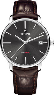 Швейцарские мужские часы в коллекции LINE 1919 Titoni