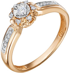 Золотые кольца Vesna jewelry