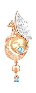 Золотые кулоны, подвески, медальоны PLATINA Jewelry