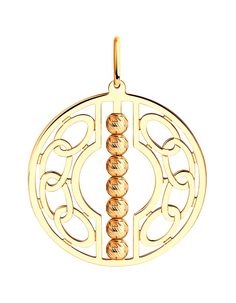 Золотые кулоны, подвески, медальоны Diamant