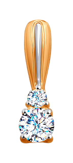 Золотые кулоны, подвески, медальоны Diamant