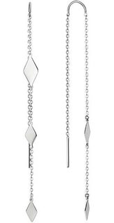 Серебряные серьги АПАРТ Apart