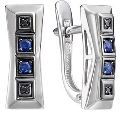 Серебряные серьги Империал Imperial