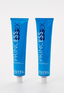 Краска для волос Estel PRINCESS ESSEX для окрашивания 6/00 темно-русый для седины, 60 мл x 2 шт.