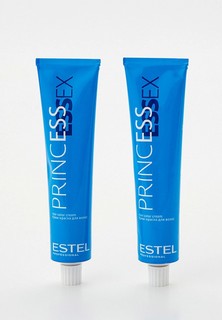 Краска для волос Estel PRINCESS ESSEX для окрашивания 10/0 светлый блондин/платиновый блондин, 60 мл x 2 шт.