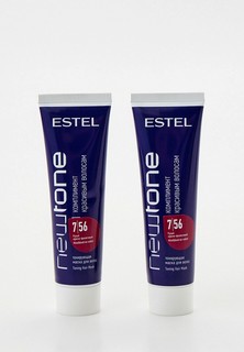Маска для волос Estel NEWTONE, для тонирования, 7/56 русый красно-фиолетовый, 60 мл x 2 шт.