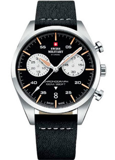 Швейцарские наручные мужские часы Swiss military SM34090.03. Коллекция Elegant Sports