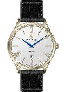 Швейцарские наручные мужские часы Wainer WA.11430B. Коллекция Bach