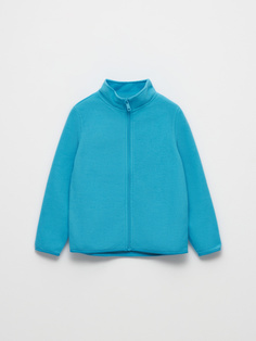 Толстовка из флиса для мальчиков (голубой, 128) Sela