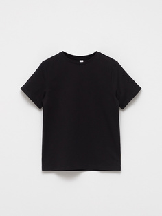 Базовая футболка для мальчиков (черный, 158) Sela