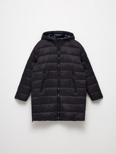 Стеганое пальто для мальчиков (черный, 122) Sela