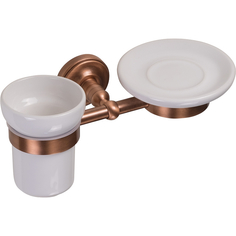 Стакан для зубных щеток с мыльницей Migliore