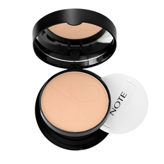 Пудра компактная для лица NOTE LUMINIOUS SILK COMPACT POWDER с эффектом сияния тон 198