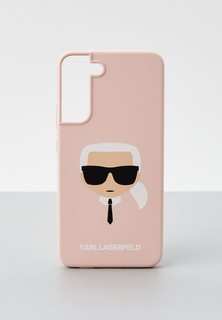 Чехол для телефона Karl Lagerfeld Galaxy S22+ силиконовый с принтом Karls Head
