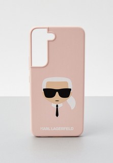 Чехол для телефона Karl Lagerfeld Galaxy S22 силиконовый с принтом Karls Head