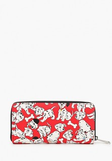 Кошелек Loungefly Disney 101 Dalmations 70th Anniversary AOP Zip Around Wallet WDWA1794