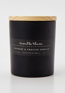 Свеча ароматическая Vanilla Blanc "Гранат и Ванильная пудра"