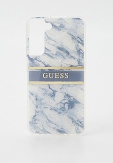 Чехол для телефона Guess Galaxy S22+ из силикона и пластика с принтом Marble